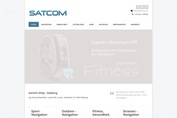 Goodnex theme site design template sample