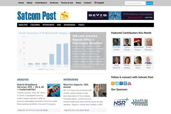 satcompost.com site used Wp-davinci209