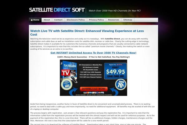 Mystique theme site design template sample