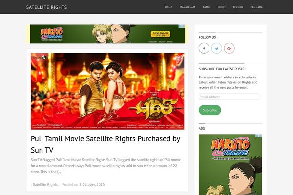 satelliterights.com site used Cerauno