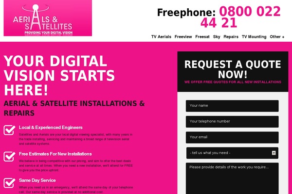 Site using Grid Columns plugin