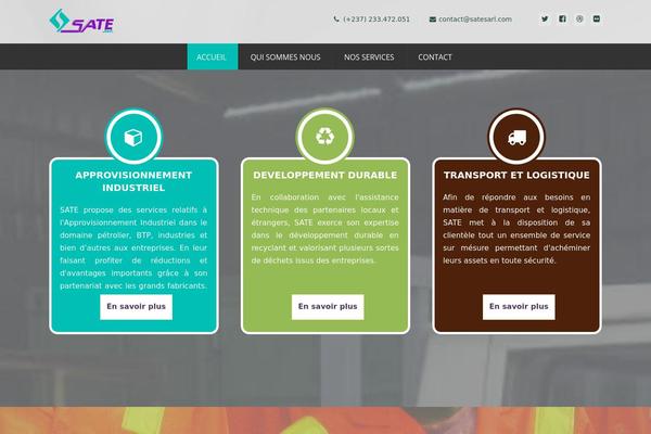 Eco Recycling theme site design template sample