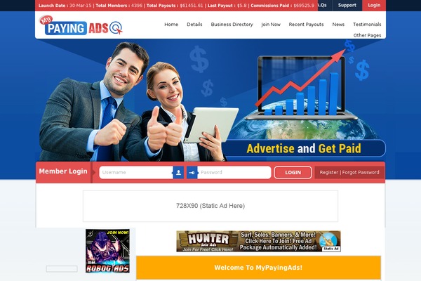 satinetv.com site used Techboard