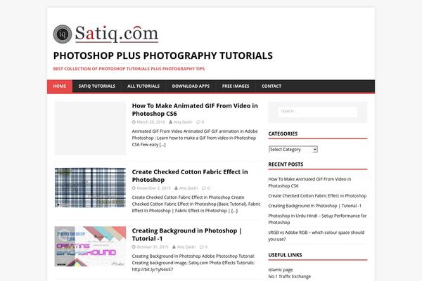 Major Media theme site design template sample
