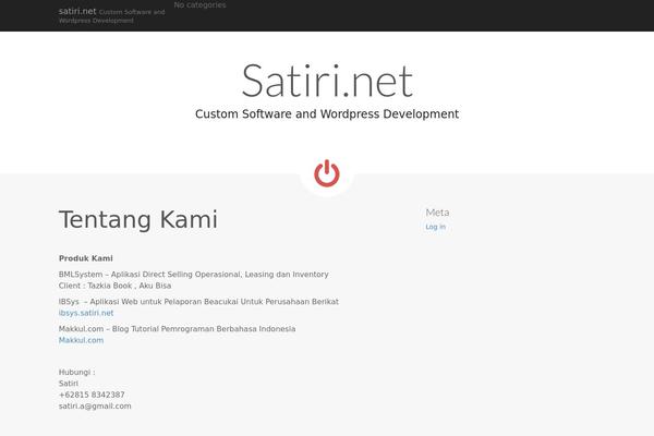 Ward theme site design template sample