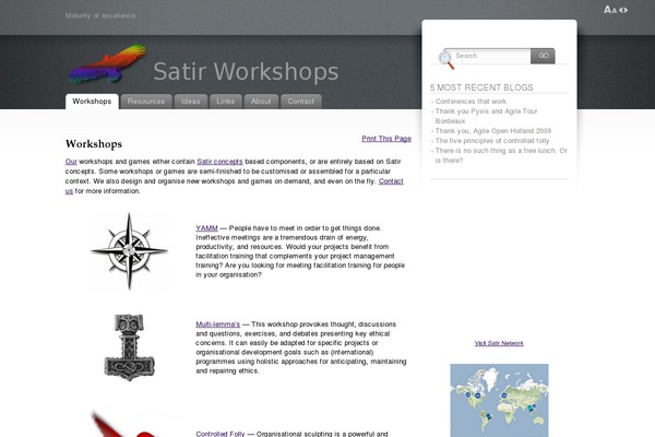 Fusion theme site design template sample