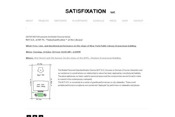 satisfixation.com site used Lifestyle