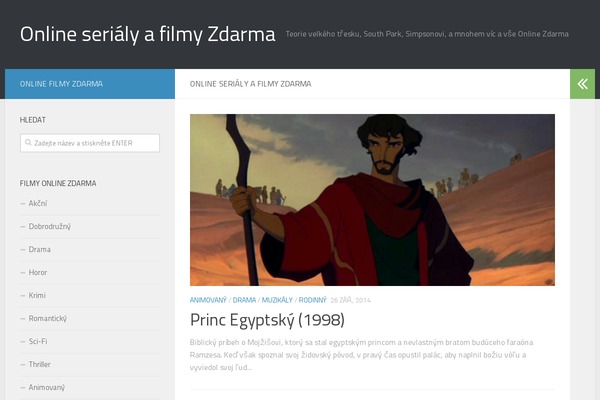 Hueman theme site design template sample