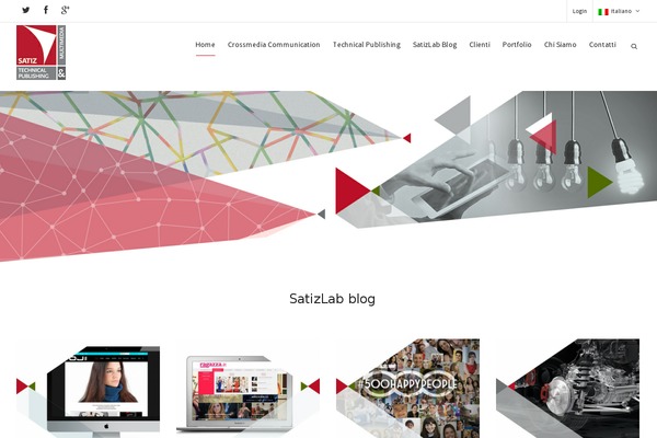 Site using 3D Tag Cloud plugin