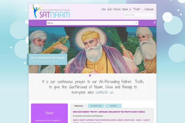 Ascend theme site design template sample