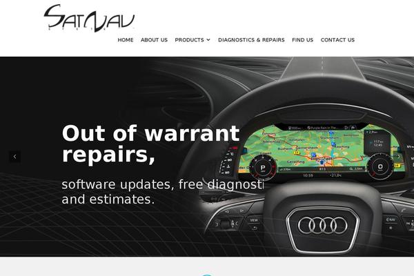 satnavsystems.com site used Satnav