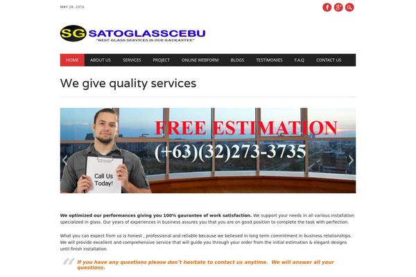 The Newswire theme site design template sample