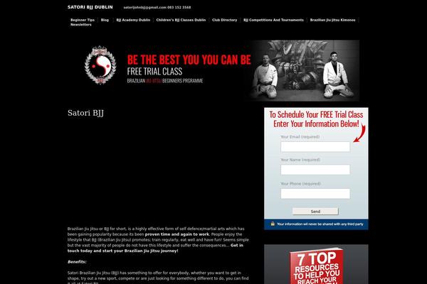 Modularity Lite theme site design template sample
