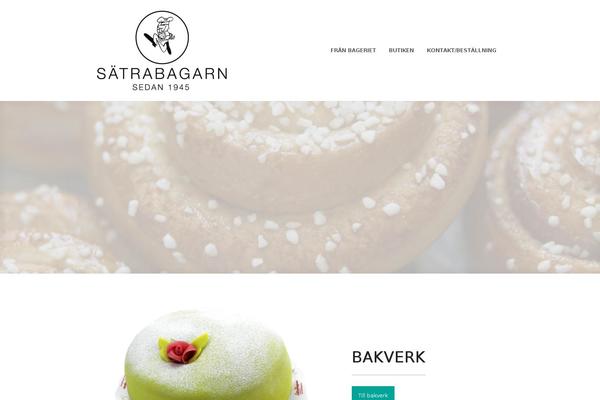 District theme site design template sample