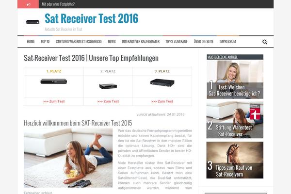 Speaky theme site design template sample