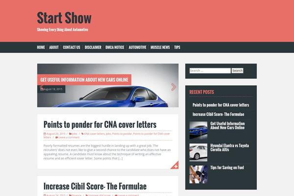 Solon theme site design template sample