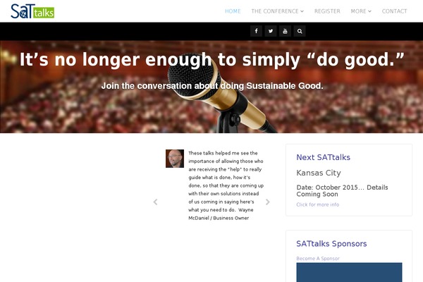 Site using A-excited-testimonials plugin