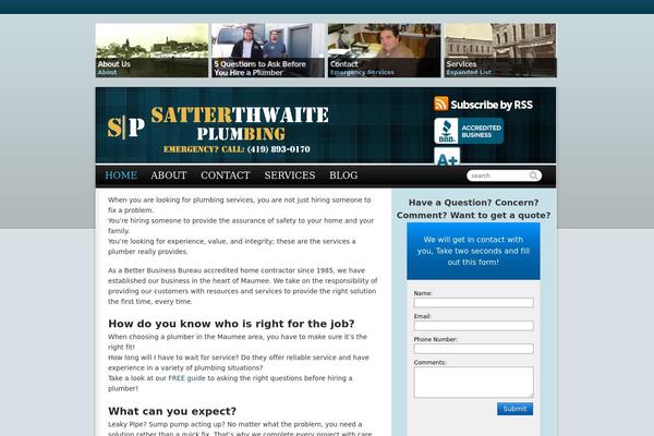 MAGNET theme site design template sample
