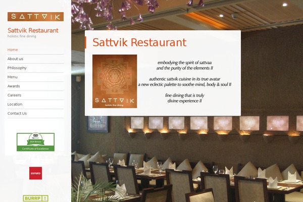 Confit theme site design template sample