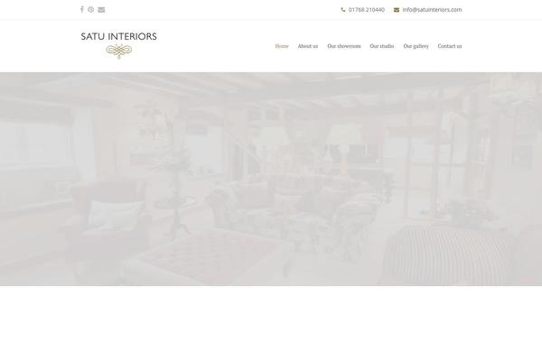 Total theme site design template sample