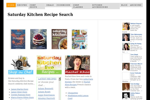 saturdaykitchenrecipesearch.co.uk site used NewsPlus