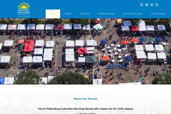 City Guide theme site design template sample