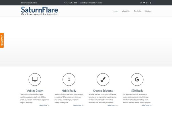 saturnflare.com site used U-design_pre2022-08-12