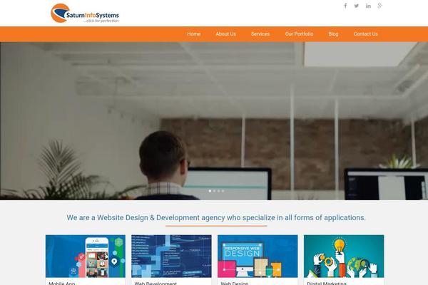 Strata theme site design template sample