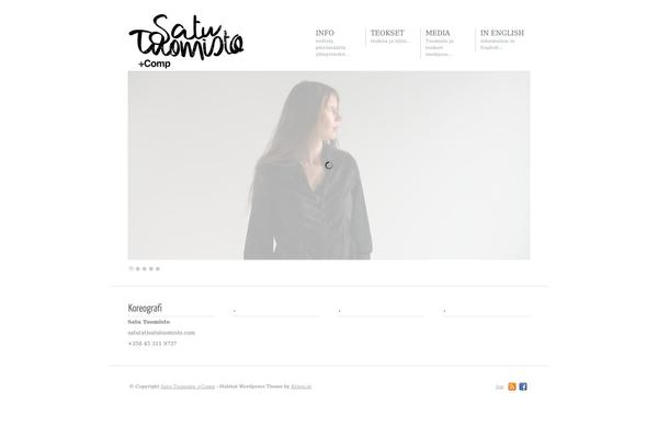Habitat theme site design template sample