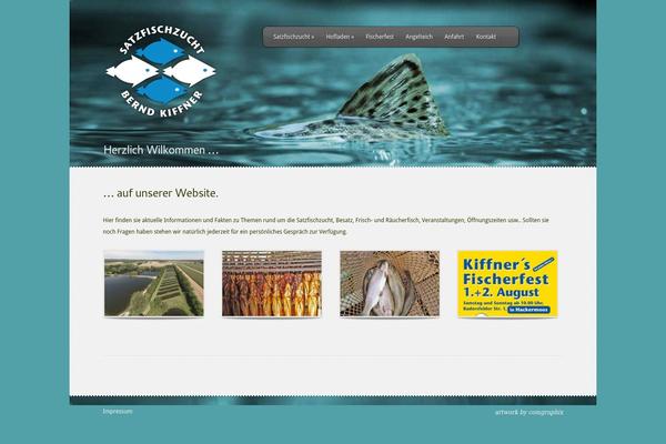 Feather theme site design template sample