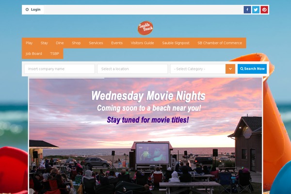 Metrodir theme site design template sample