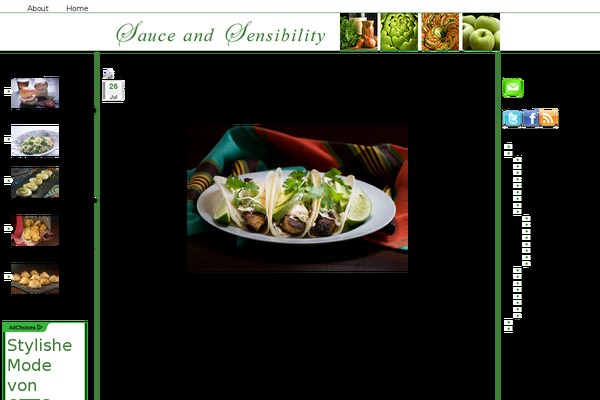 Green Apples theme site design template sample