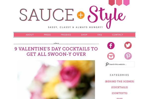 Prettyhappy theme site design template sample