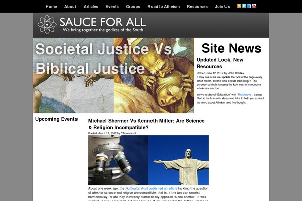 sauceforall.com site used Sauce