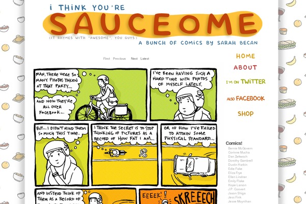 ComicPress theme site design template sample