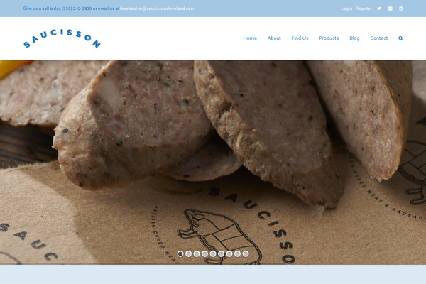 Flatter theme site design template sample