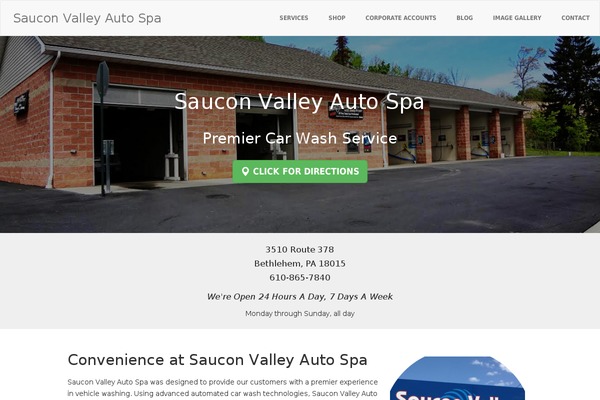 sauconvalleyautospa.com site used Simple Bootstrap