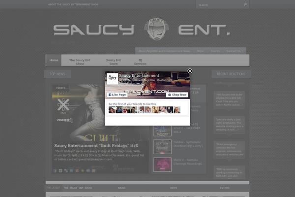 Continuum theme site design template sample