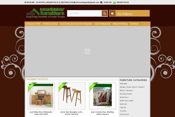 Wp-pasar theme site design template sample