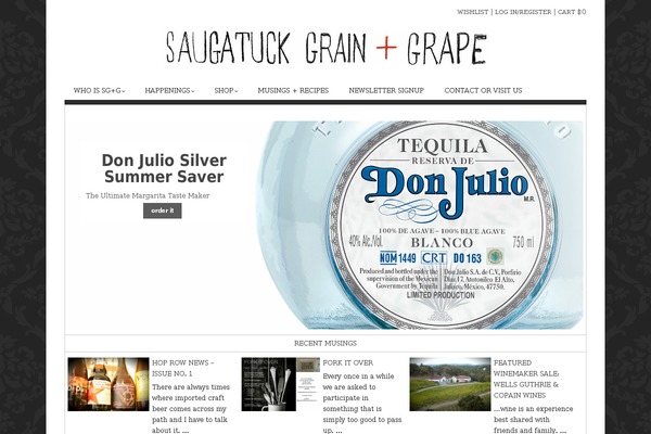 Vintage theme site design template sample