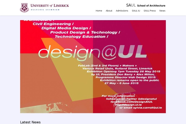 saul.ie site used Saul
