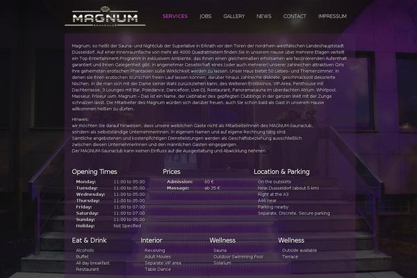 Furies theme site design template sample