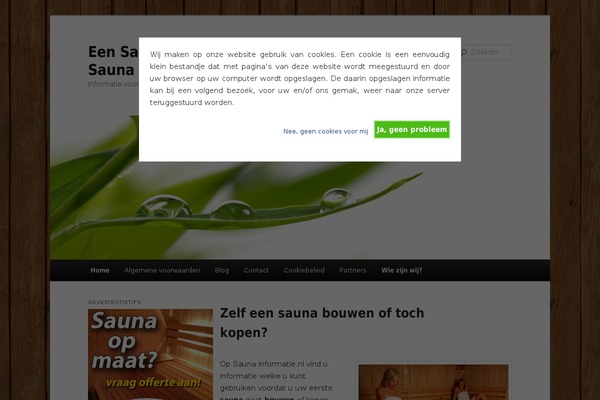 Site using Cookie-warning plugin