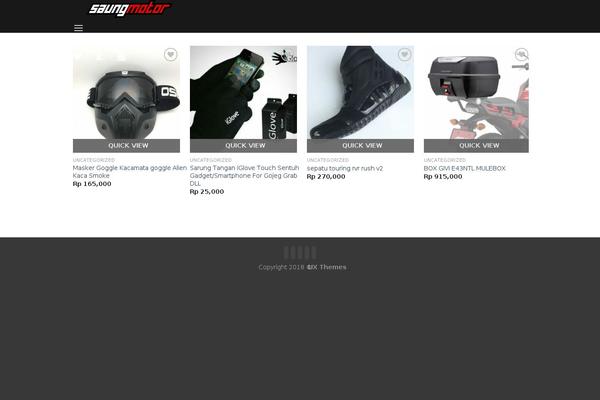 Flatsome theme site design template sample