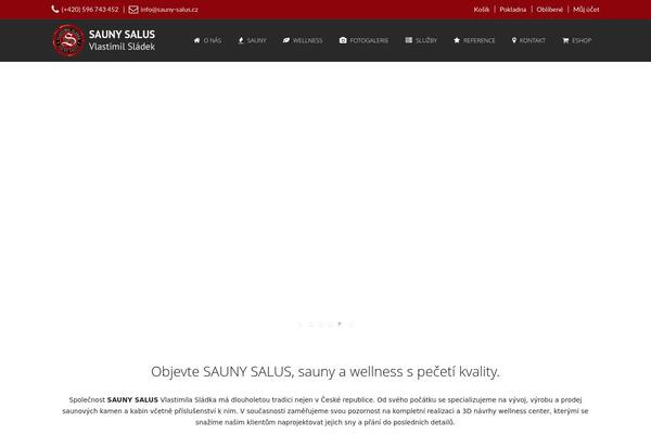 sauny-salus.cz site used Spa Lab