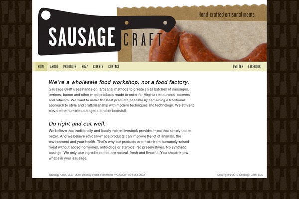 Twist of Ten theme site design template sample