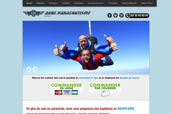 Arctica theme site design template sample