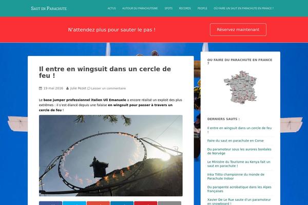 Herald theme site design template sample