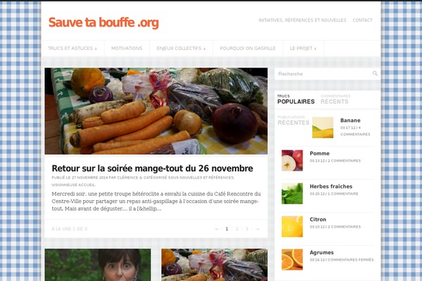 Food & Cook theme site design template sample