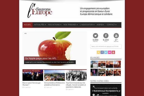 Newspaper Child theme site design template sample